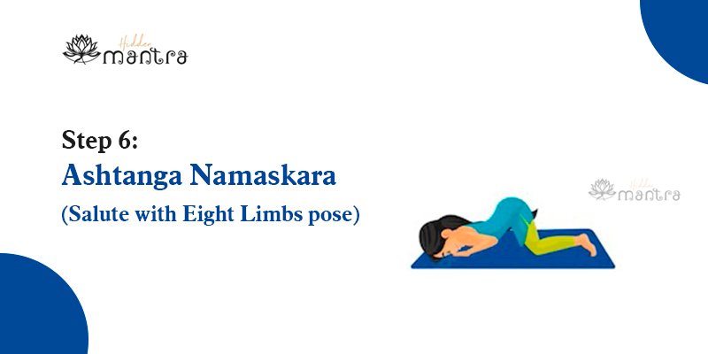 Yog Shadak - Ashtanga namaskara is a posture where the body is balanced on  eight points of contact with the floor: feet, knees, chest, chin and hands.  It forms part of the