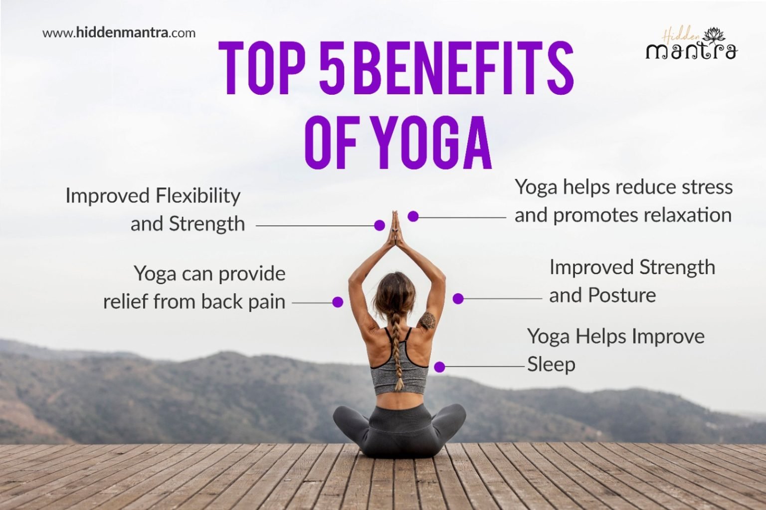 Top 5 Benefits of Yoga - Must Read | Hidden Mantra