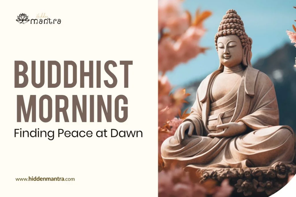 Buddhist Morning - Finding Peace at Dawn