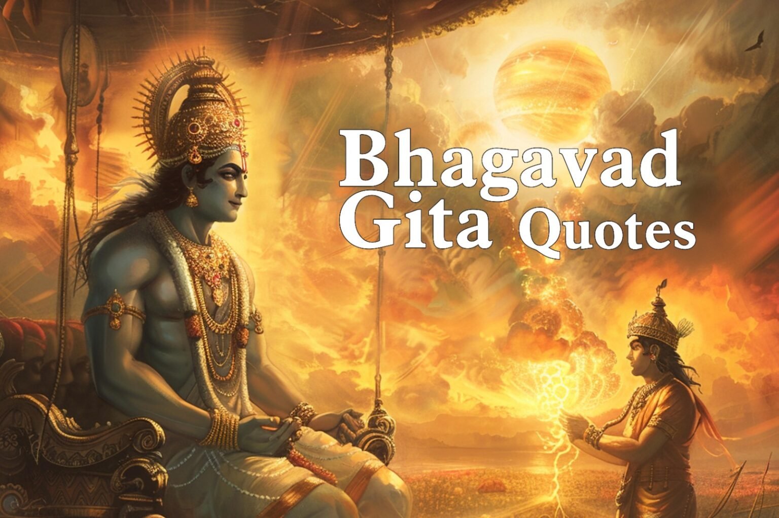 30+ Bhagavad Gita Quotes In English 2025 HiddenMantra