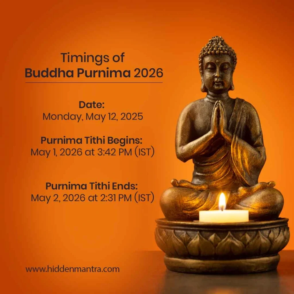Timings of Buddha Purnima 2026