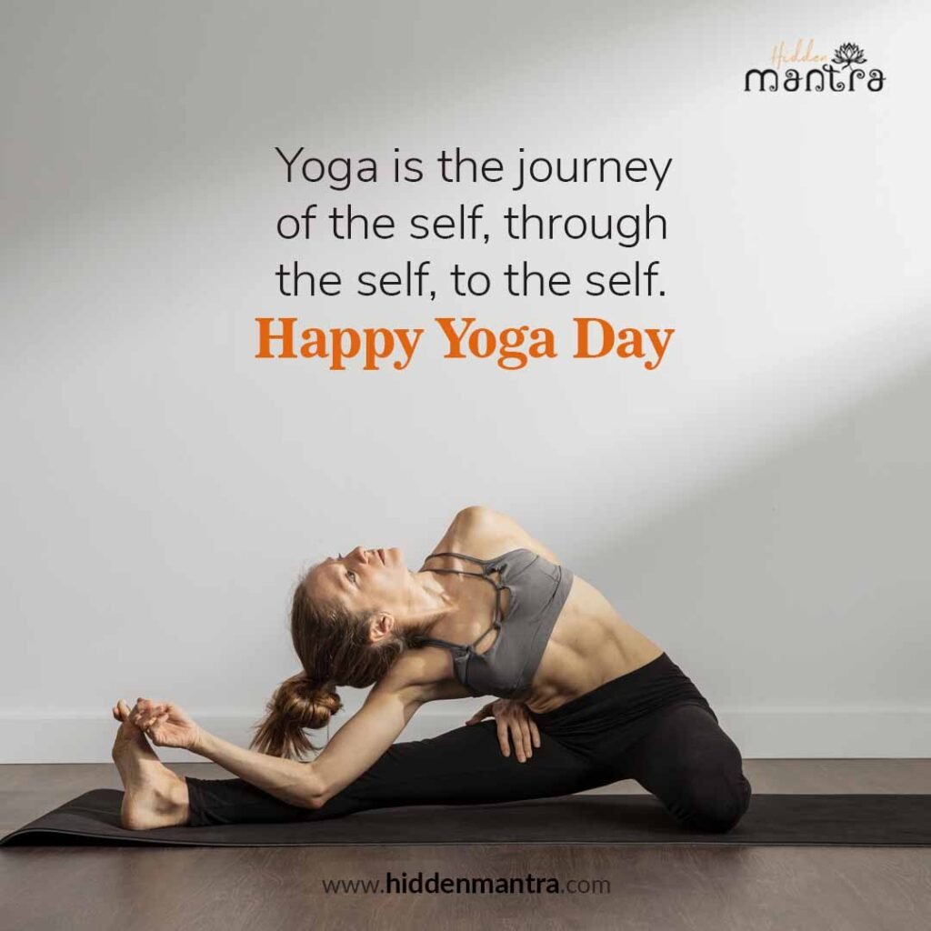 Happy Yoga Day quotes 2025 - Hidden Mantra