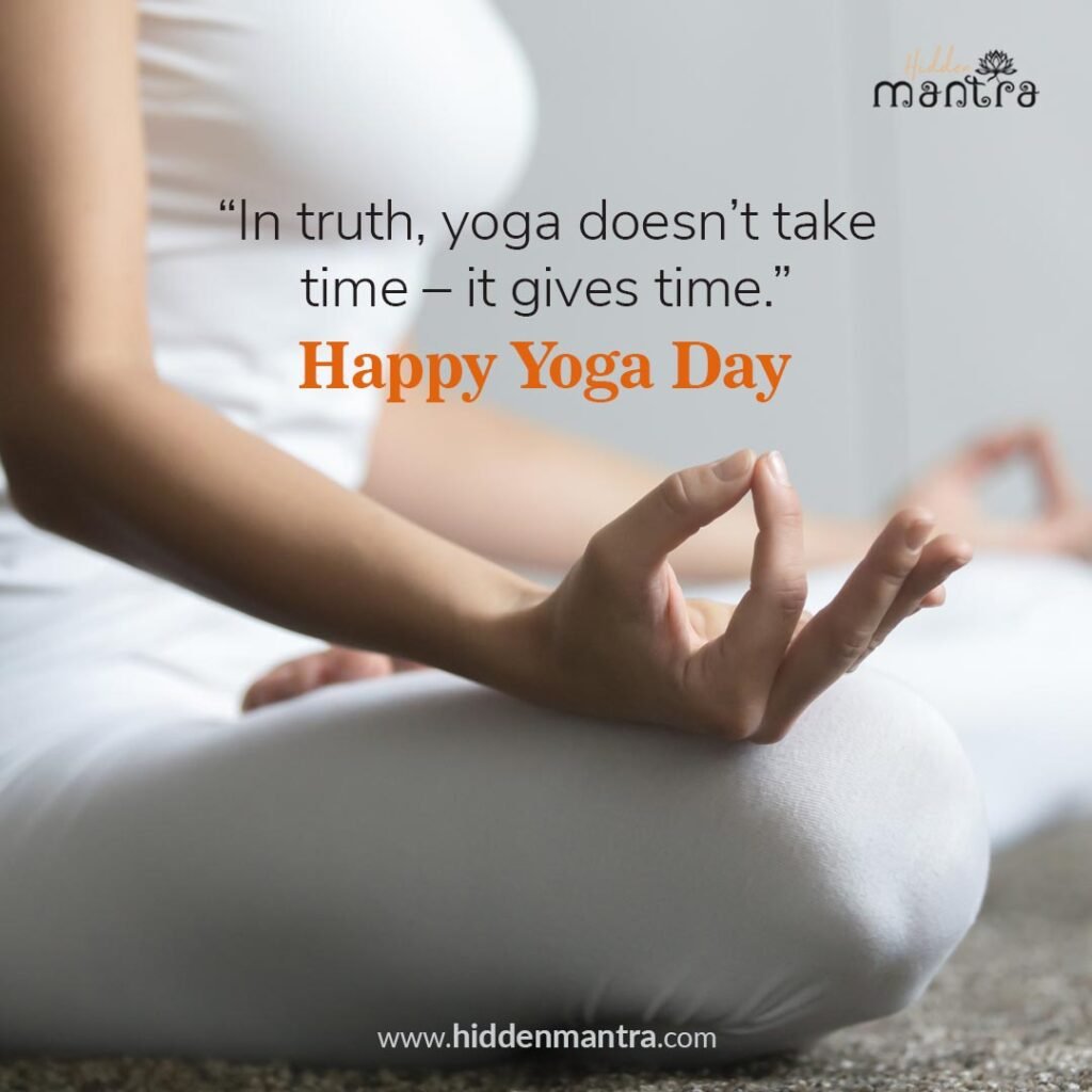 Happy international Yoga Day quotes 2025 - Hidden Mantra