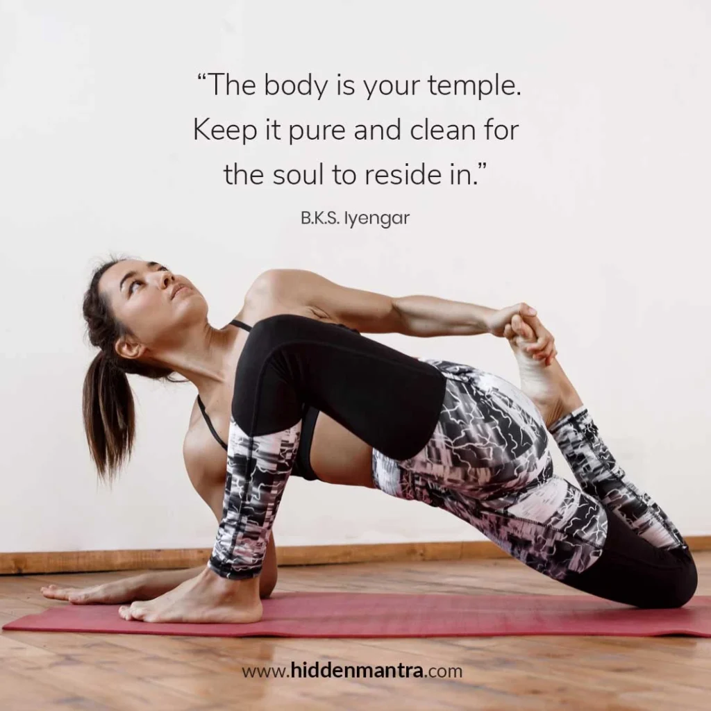 Best short yoga quotes in english-BKS Iyengar - Hidden Mantra
