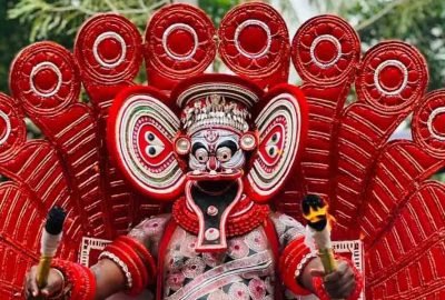 Kuttichathan theyyam image
