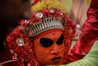 Vishnumoorthy Theyyam in Kerala